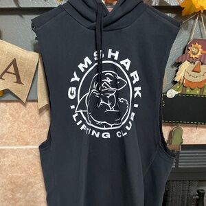 Gymshark hoodie drop arm tank men XL